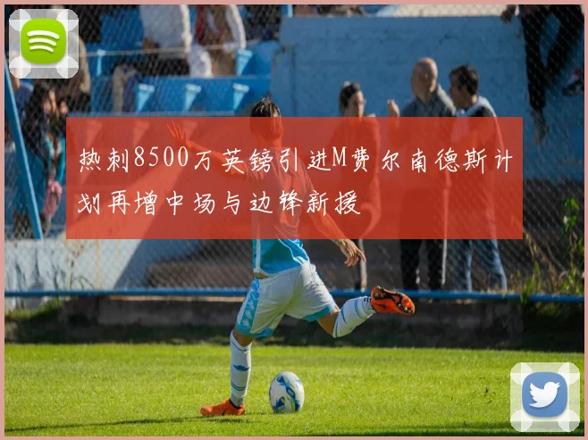 热刺8500万英镑引进M费尔南德斯计划再增中场与边锋新援