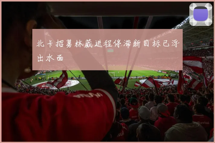 北卡招募林葳进程停滞新目标已浮出水面